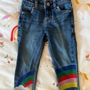 Mini Boden Rainbow Jeans